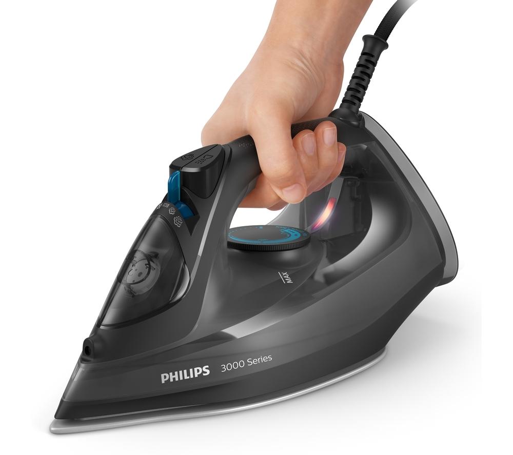 PHILIPS 3000 Series DST3041/89 Steam Iron - Black