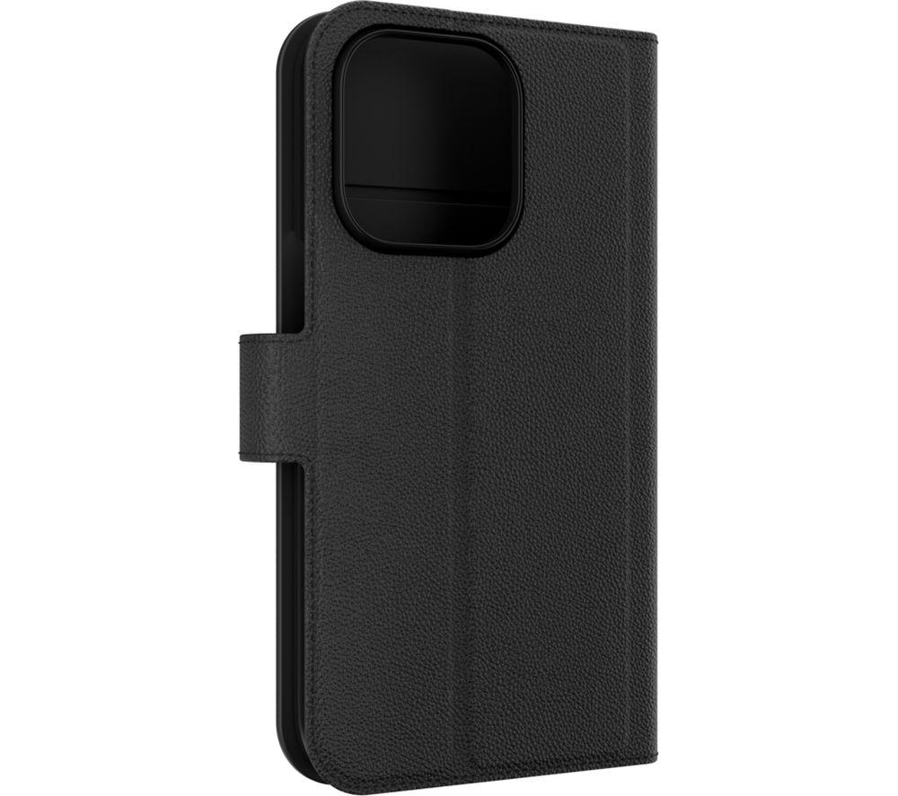 DEFENCE Folio iPhone 15 Pro Case - Black, Black
