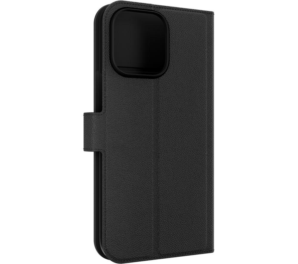 DEFENCE Folio iPhone 15 Pro Max Case - Black, Black