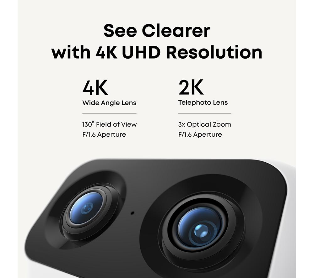 EUFY S350 Dual-Lens Pan-Tilt 4K WiFi Indoor Security Camera image number 7 of 8