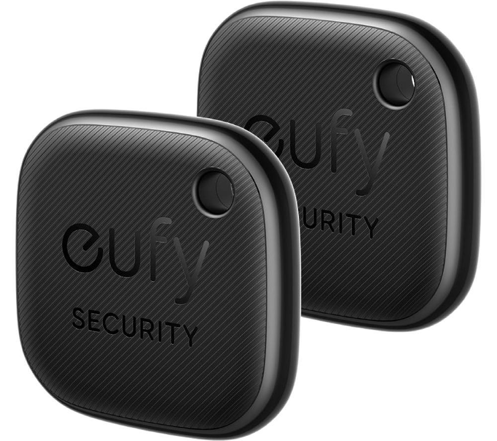 eufy Security SmartTrack Link Bluetooth Item Finder and Key Finder, Works with Apple Find My (iOS only), Find your Remote, Luggage, Phone, and More, Water Resistant (Android Not Supported),2 pack