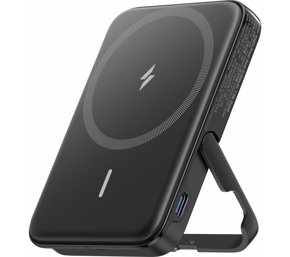 Image of ANKER MagGo 322 Portable Power Bank - Black, Black