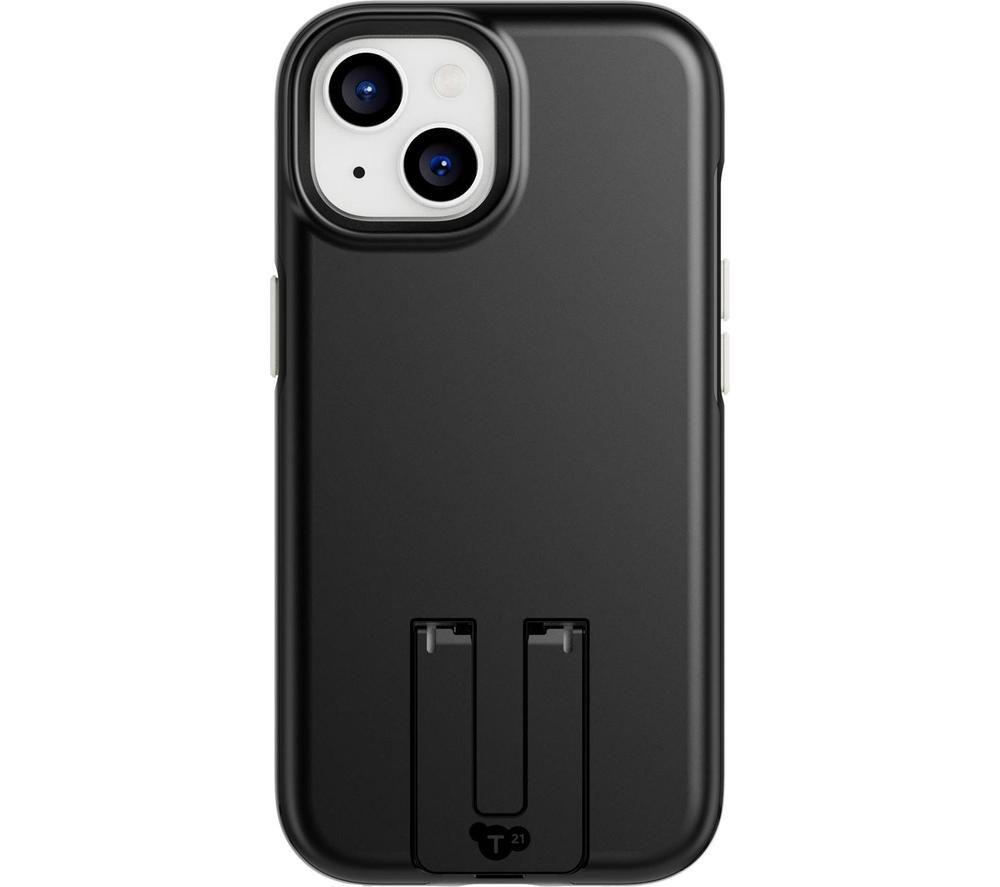 Tech21 Evo Crystal Kick case for iPhone 15 - Compatible with MagSafe - Impact Protection Case - Obsidian Black