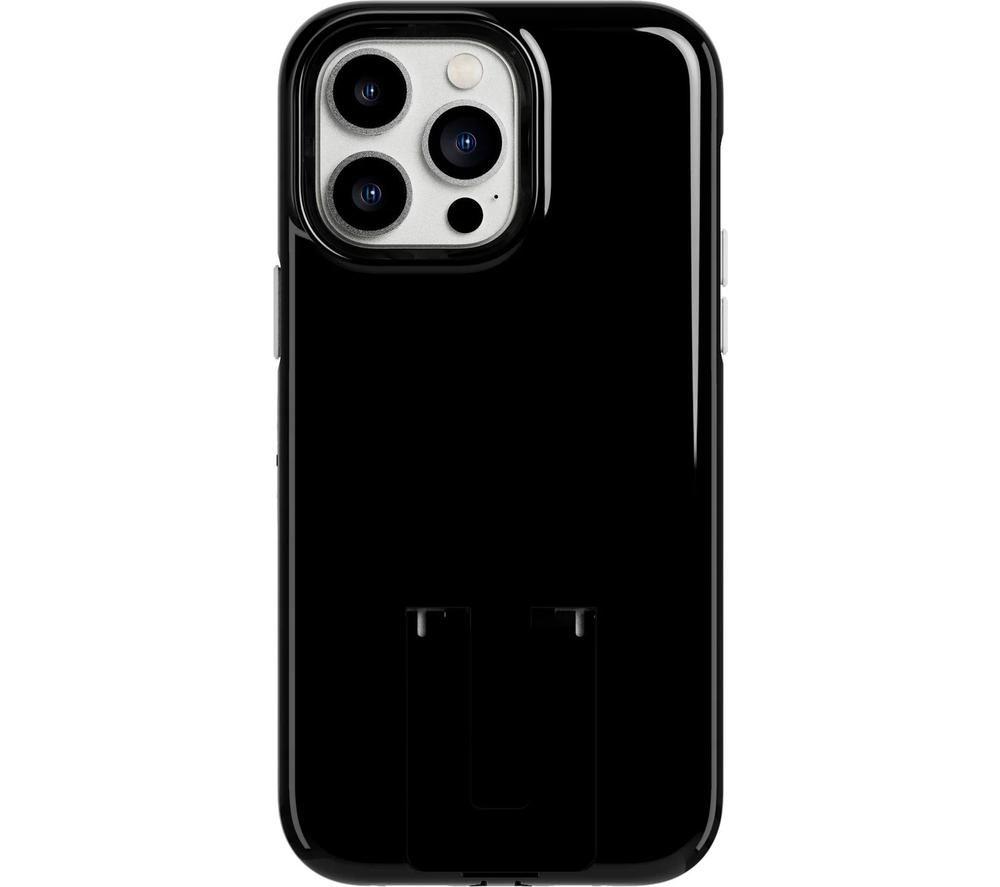 tech21 EvoCrystal Kick case for iPhone 14 Pro Max - MagSafe compatible - Impact Protection - Kickstand - Obsidian Black
