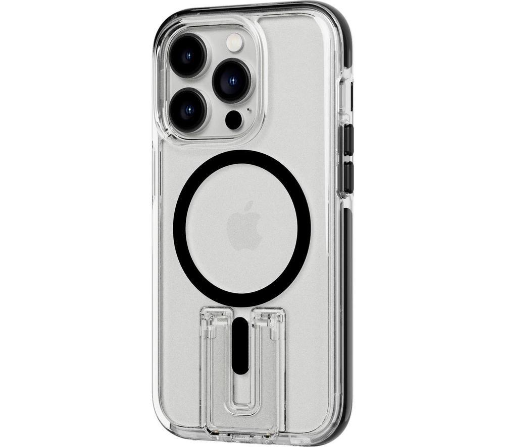 TECH21 Evo Crystal Kick iPhone 14 Pro Case with MagSafe - Clear & Black image number 2 of 8