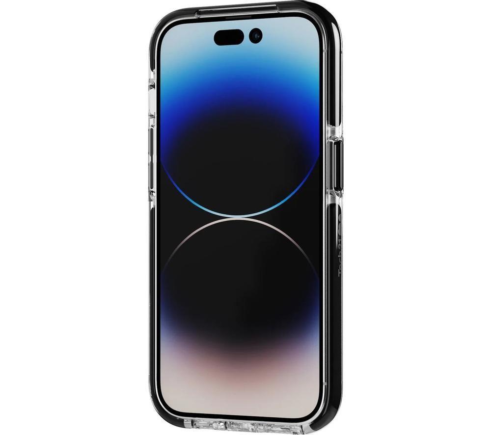 TECH21 Evo Crystal Kick iPhone 14 Pro Case with MagSafe - Clear & Black image number 4 of 8