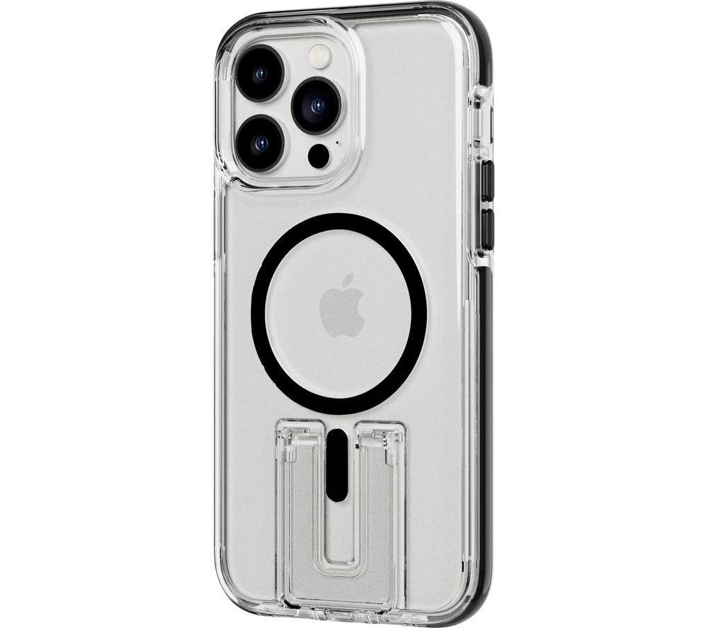 TECH21 Evo Crystal Kick iPhone 14 Pro Max Case with MagSafe - Clear & Black image number 2 of 8