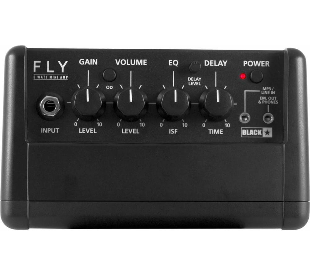 BLACKSTAR Fly 3 Mini 3 W Portable Combo Guitar Amplifier - Black image number 4 of 5