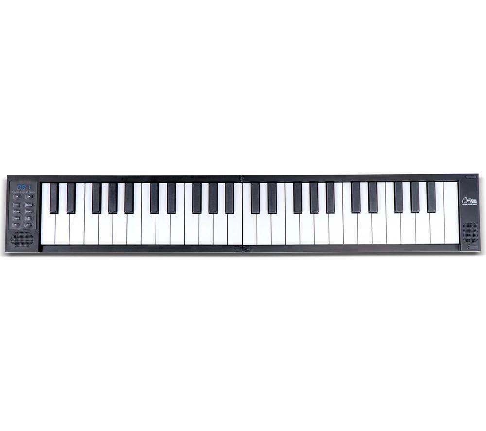 CARRY-ON BA215021 Portable Folding Digital Piano Keyboard - Black, Black