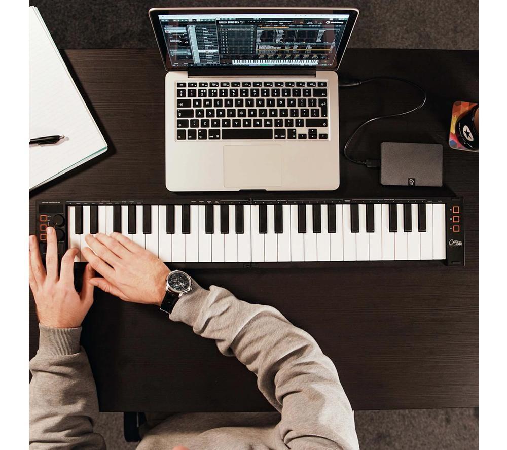 CARRY-ON BA235010 Portable Folding MIDI Controller - Black image number 6 of 6