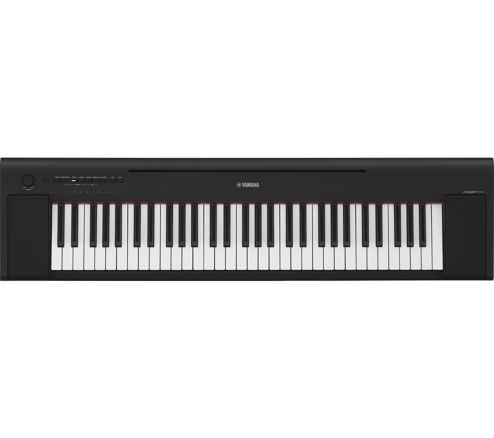 YAMAHA Piaggero NP-15 Portable Keyboard - Black, Black