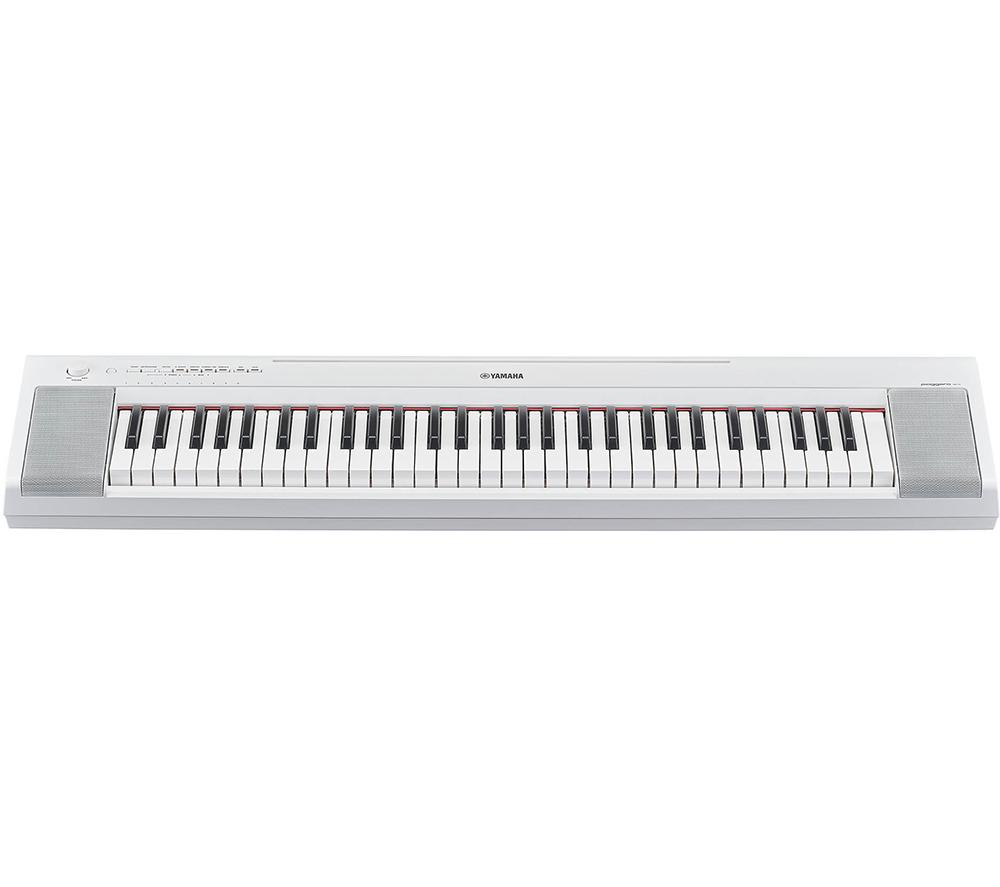YAMAHA Piaggero NP-15 Portable Keyboard - White image number 4 of 6