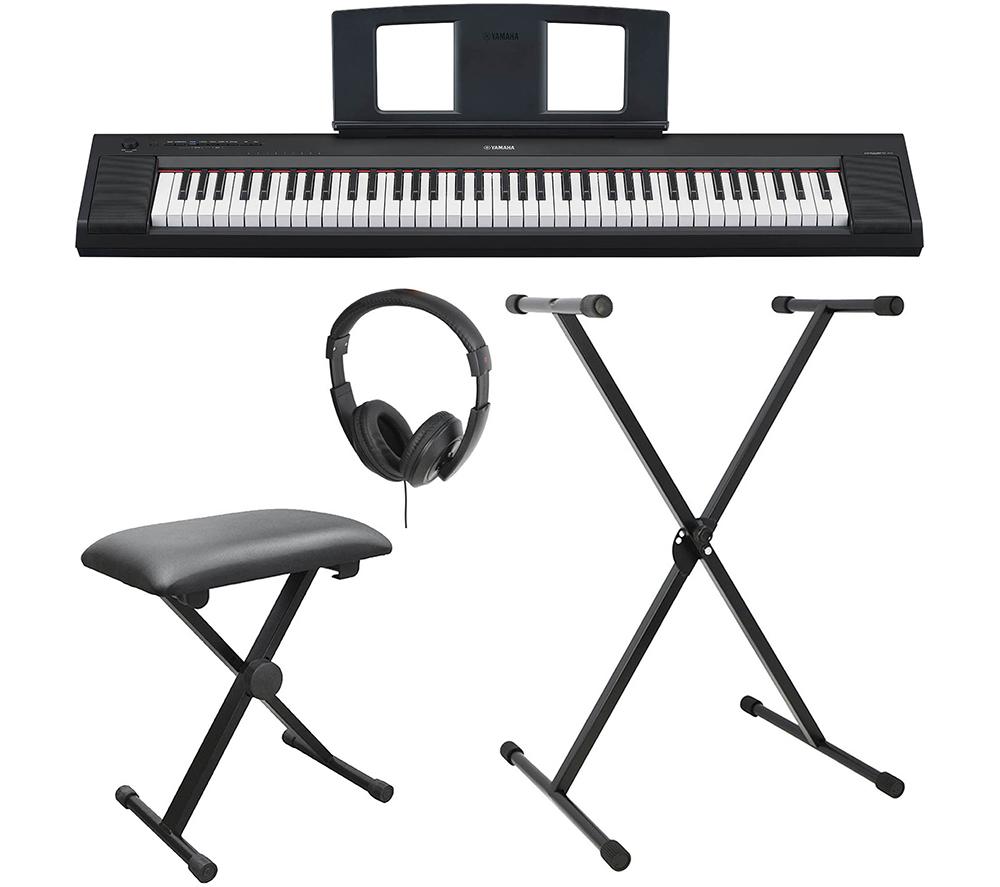 Yamaha Piaggero NP-35 Portable Keyboard - Black