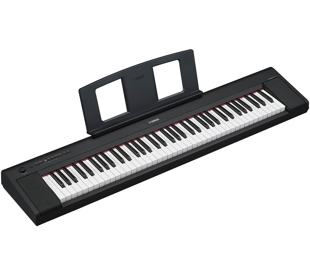 YAMAHA Piaggero NP-35 Portable Keyboard - Black image number 2 of 6