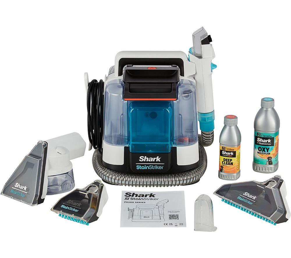 SHARK StainStriker PX200UKT Carpet Cleaner - White, White