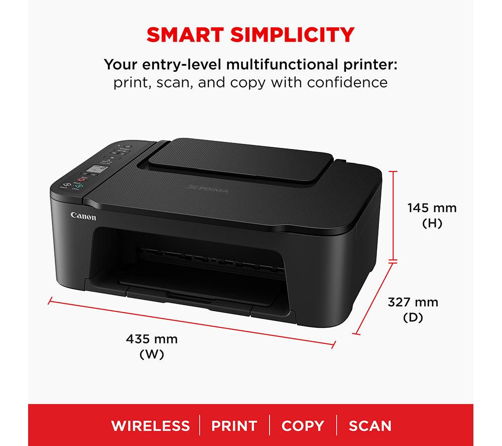 Canon TS3550i Scanning, Print Specific Colour, Save and Share to Email  Demonstration 