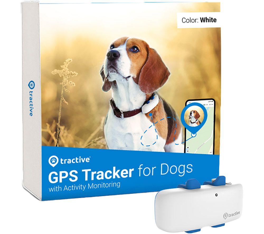 TRACTIVE DOG 4 GPS Tracker & Activity Monitor - White
