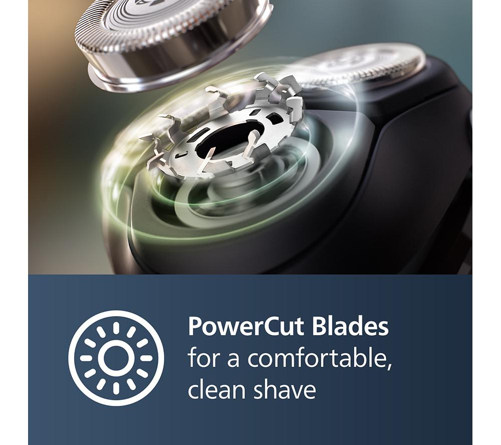 PHILIPS Series 3000 S3242/12 Wet & Dry Rotary Shaver - Black image number 4 of 9