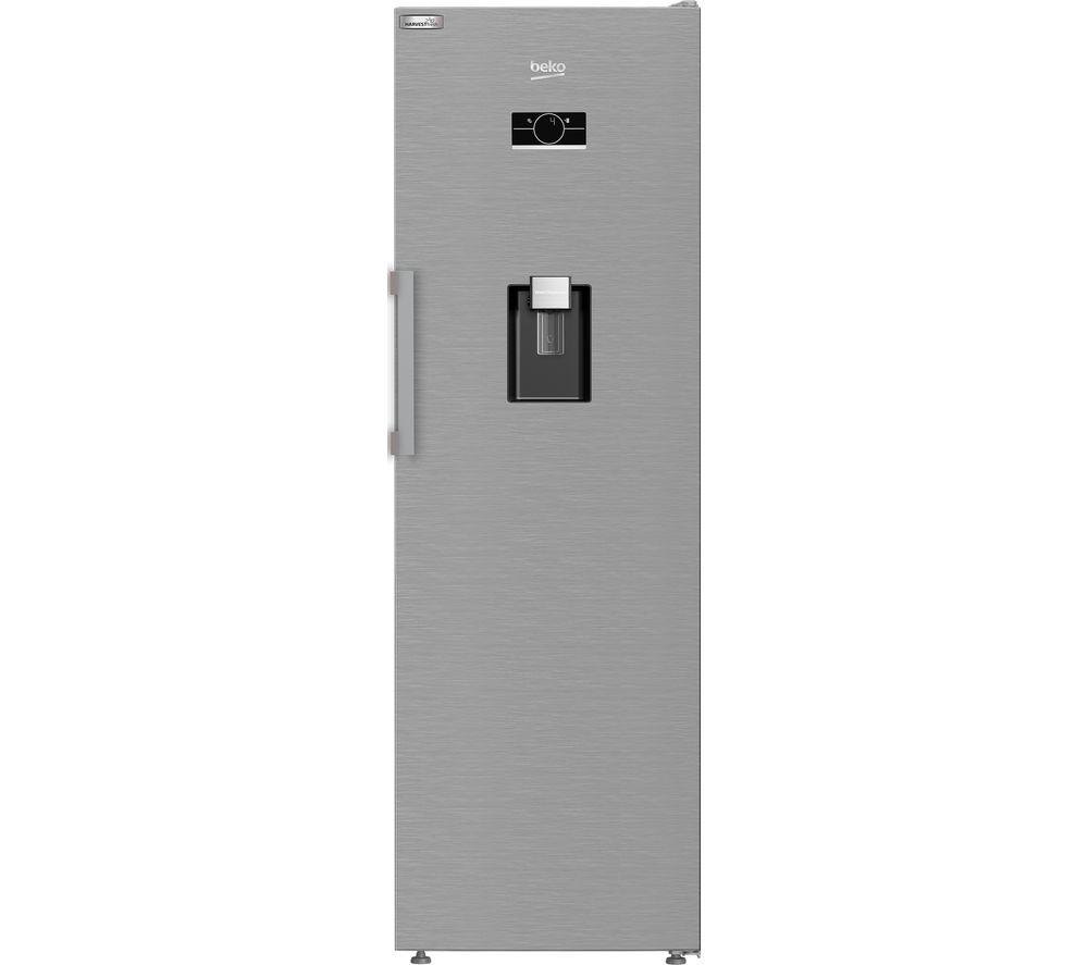 BEKO Pro HarvestFresh LNP5686LDVPS Tall Fridge - Stainless Steel