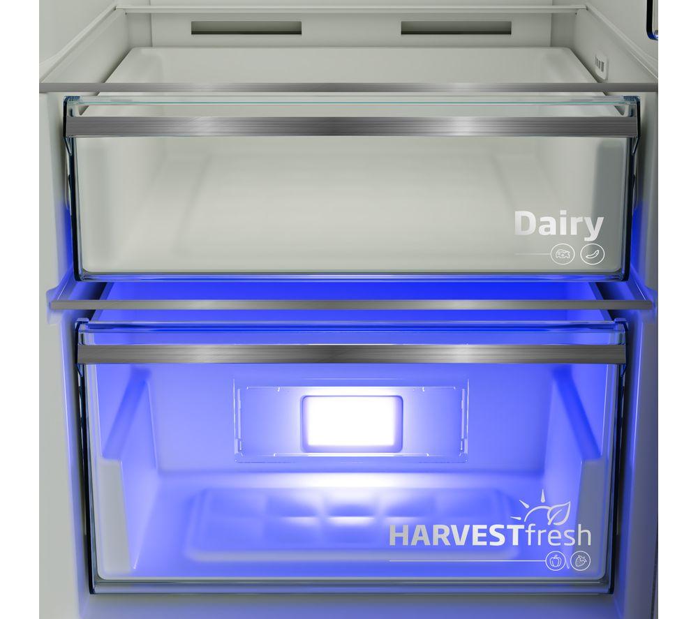 BEKO Pro HarvestFresh AeroFlow LNP5686LDVPS Tall Fridge - Stainless Steel image number 7 of 16