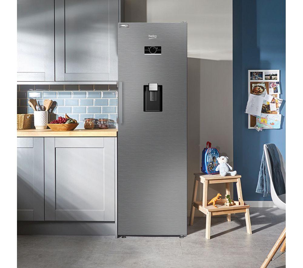 BEKO Pro HarvestFresh AeroFlow LNP5686LDVPS Tall Fridge - Stainless Steel image number 12 of 16