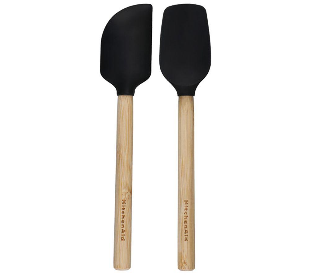 KITCHENAID KQG692OHOBE Mini Spatula - Pack of 2, Black