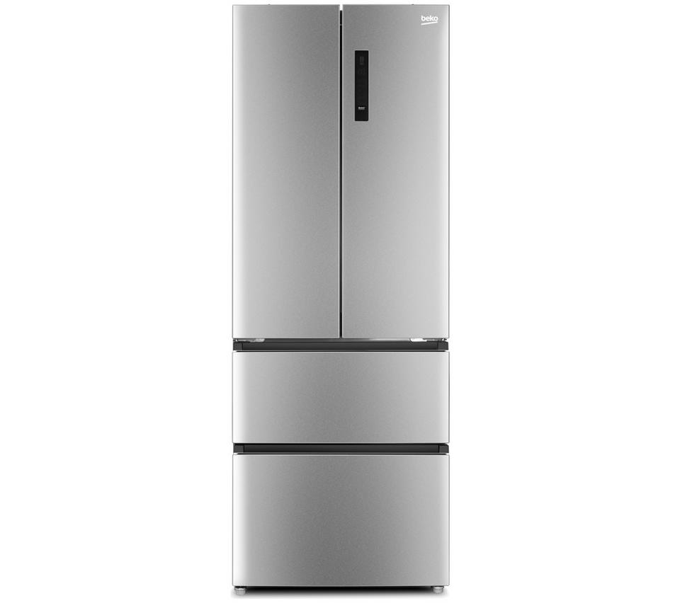 BEKO Pro GN14790PX Fridge Freezer - Brushed Steel