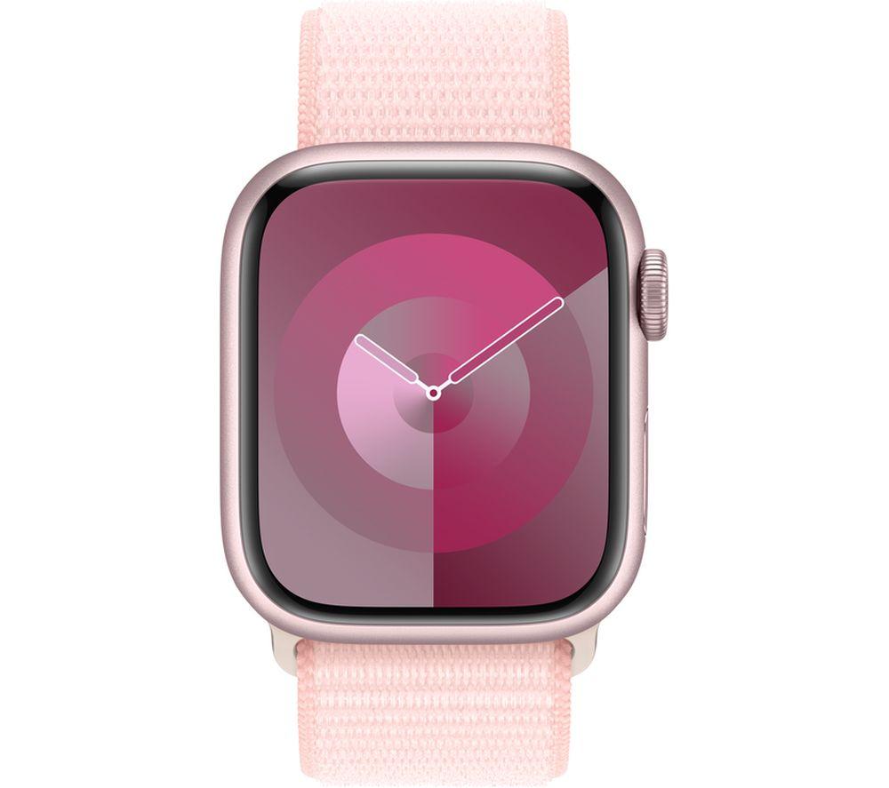 Buy APPLE Watch Series 9 Cellular 41 mm Pink Aluminium Case with