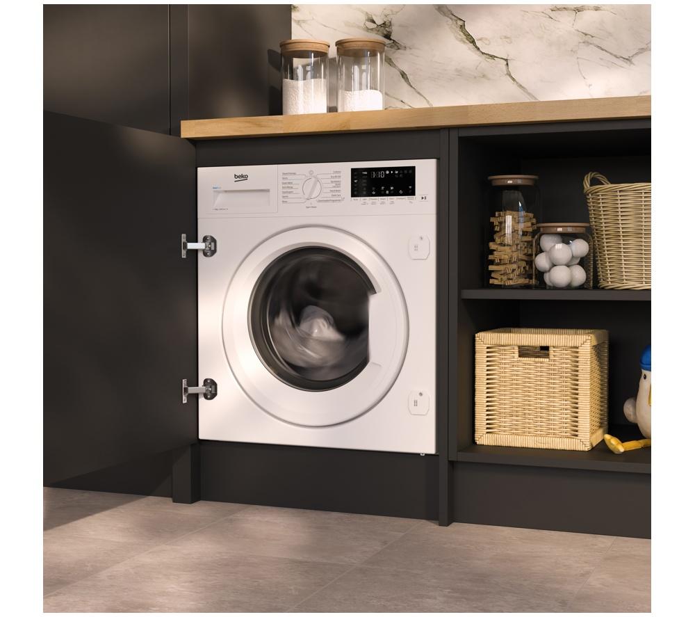 BEKO Pro WTIK94121F Integrated WiFi-enabled 9 kg 1400 Spin Washing Machine - White image number 14 of 15