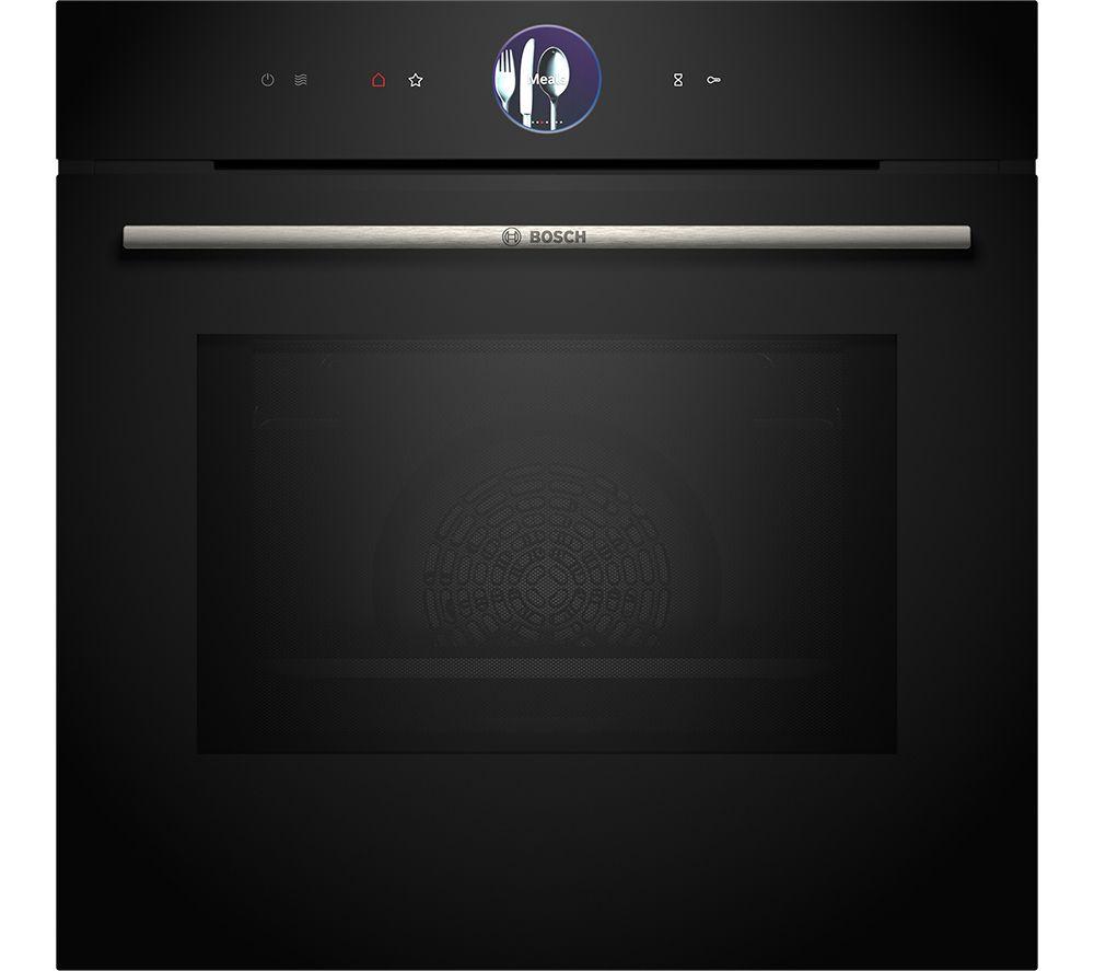 BOSCH Series 8 HMG7764B1B Electric Pyrolytic Smart Oven with Microwave - Black