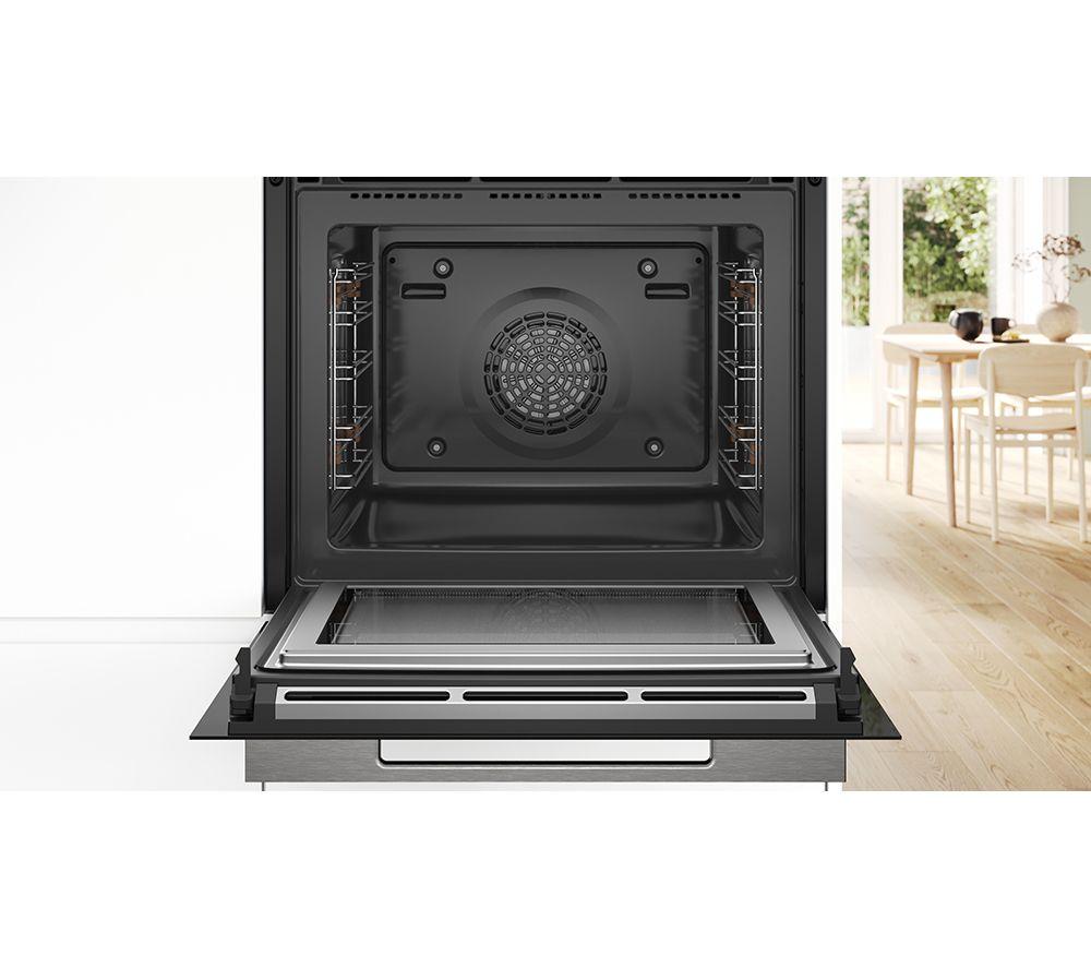 BOSCH Series 8 HMG7764B1B Electric Pyrolytic Smart Oven with Microwave - Black image number 3 of 16