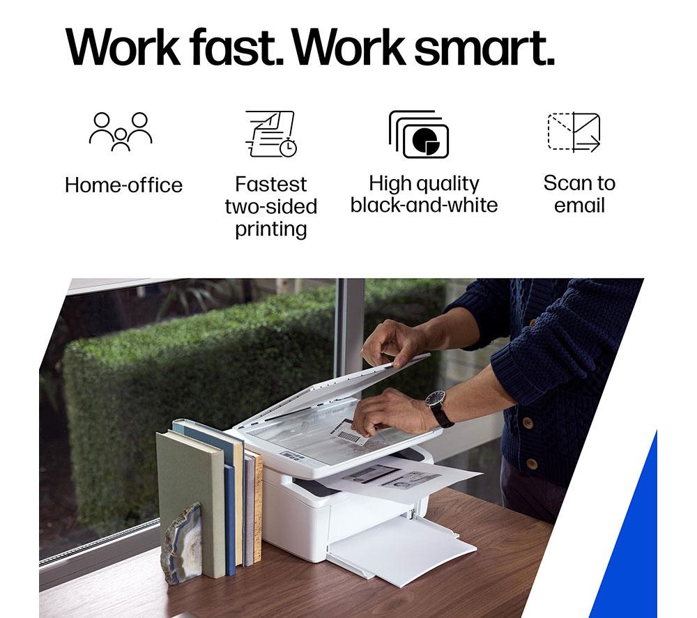 HP LaserJet M140W Monochrome All-in-One Wireless Printer image number 3 of 20