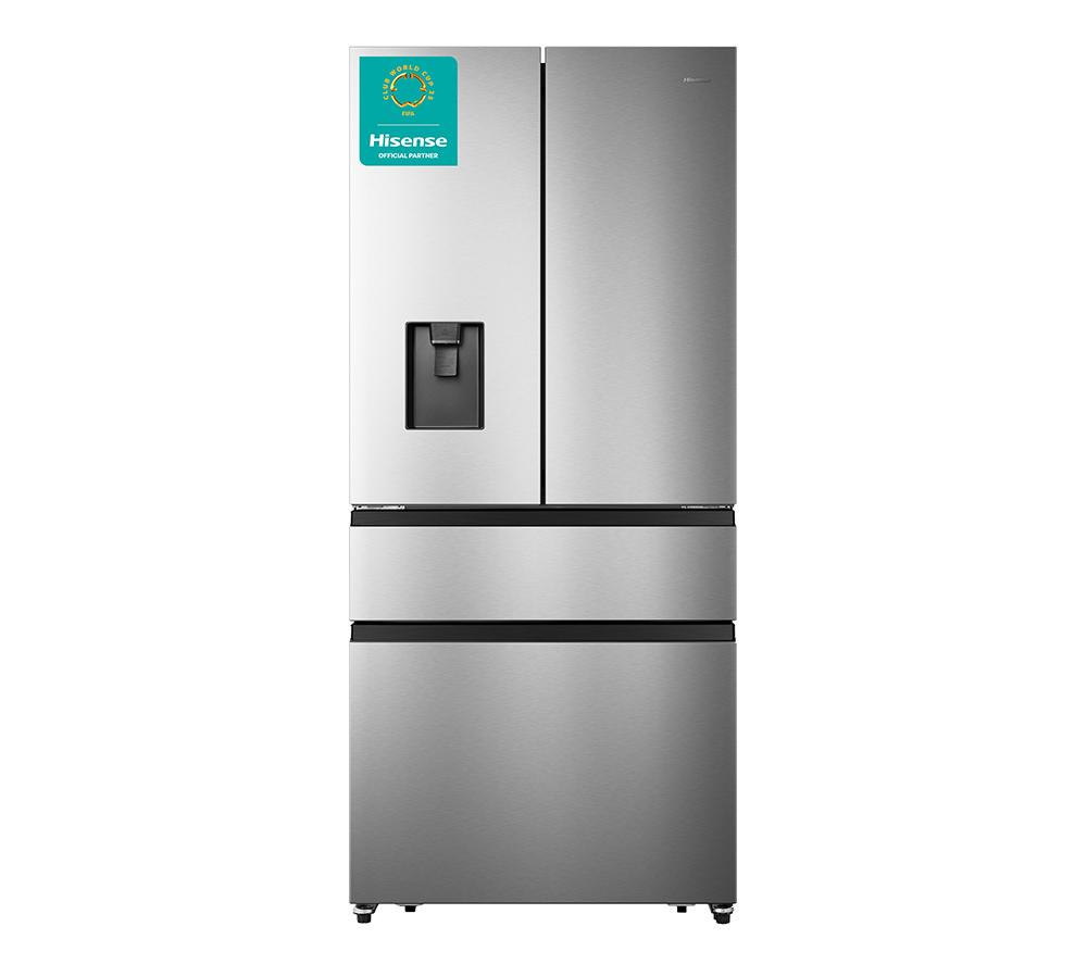 HISENSE PureFlat RF540N4WIE Fridge Freezer - Stainless Steel, Stainless Steel