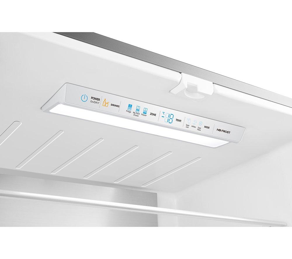 HISENSE PureFlat RF540N4WIE Fridge Freezer - Stainless Steel image number 6 of 8