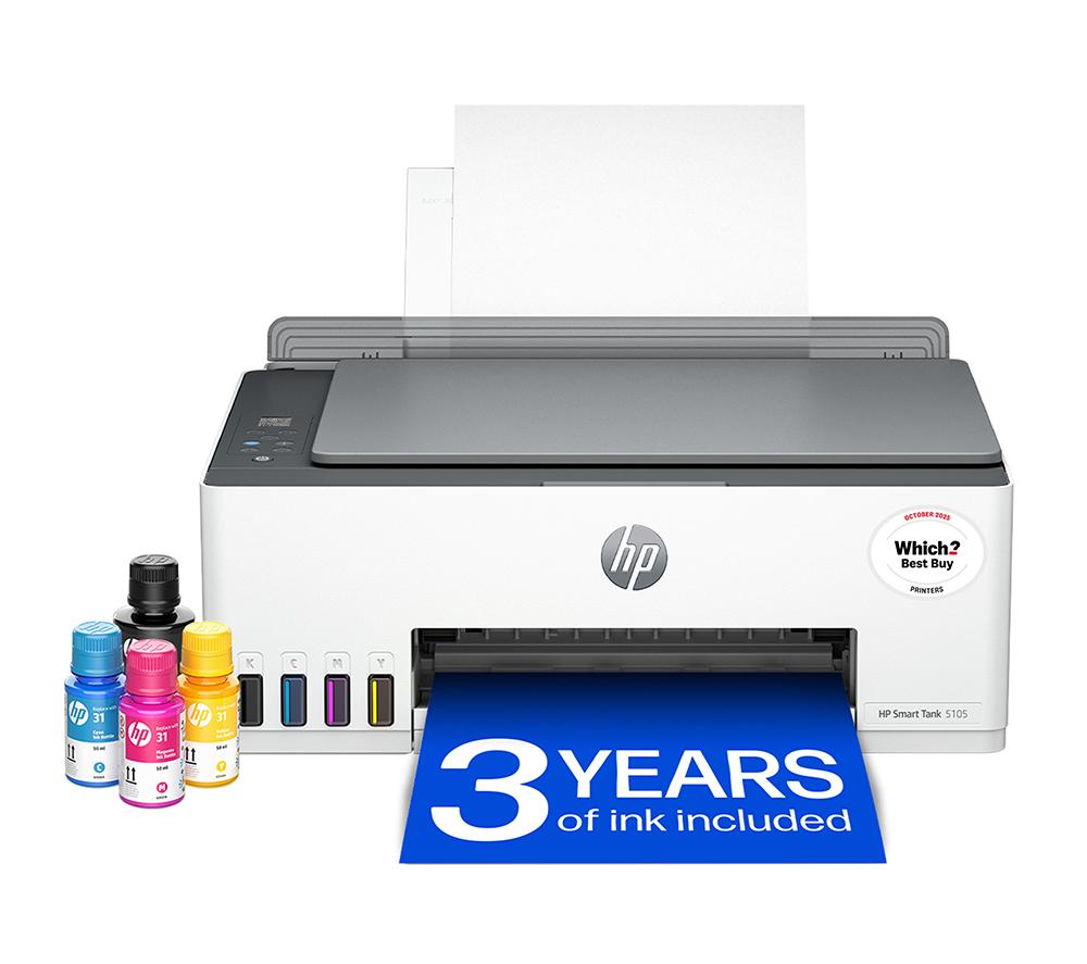 HP Smart Tank 5105 All-in-One Wireless Inkjet Printer