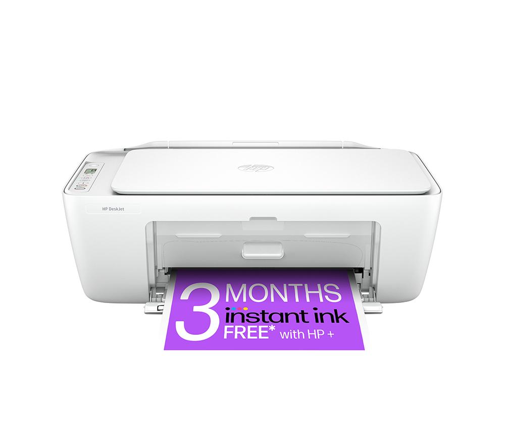 HP DeskJet 2810e All-in-One Wireless Inkjet Printer & Instant Ink with HP, White