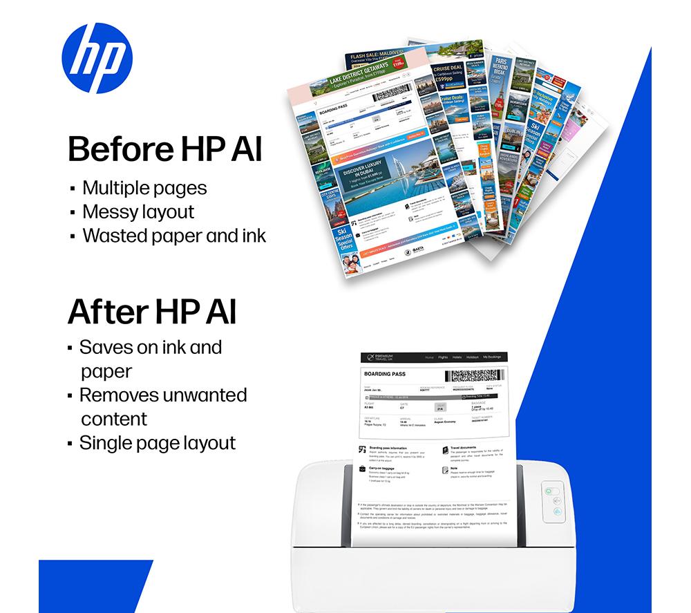 HP LaserJet M110W Monochrome Wireless Laser Printer image number 14 of 18