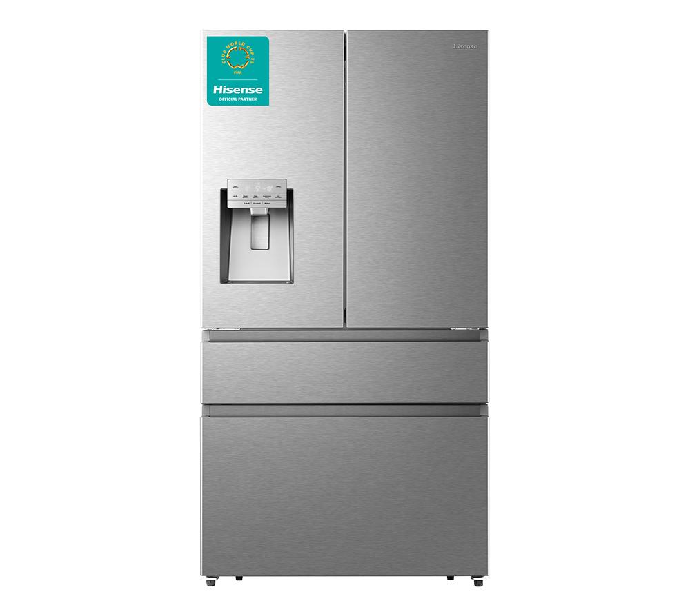 HISENSE RF728N4SASE Fridge Freezer - Stainless Steel, Stainless Steel