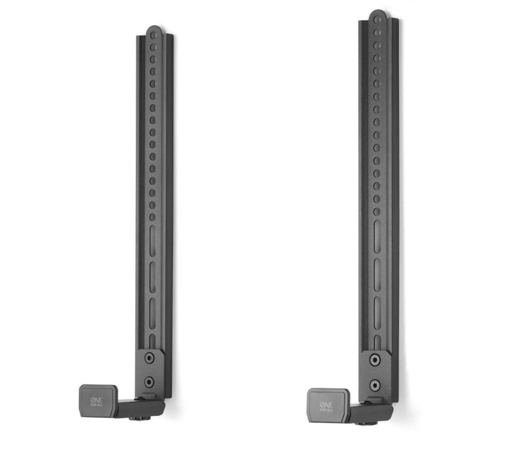 ONE FOR ALL WM 5350 Tilt Sound Bar Bracket, Black