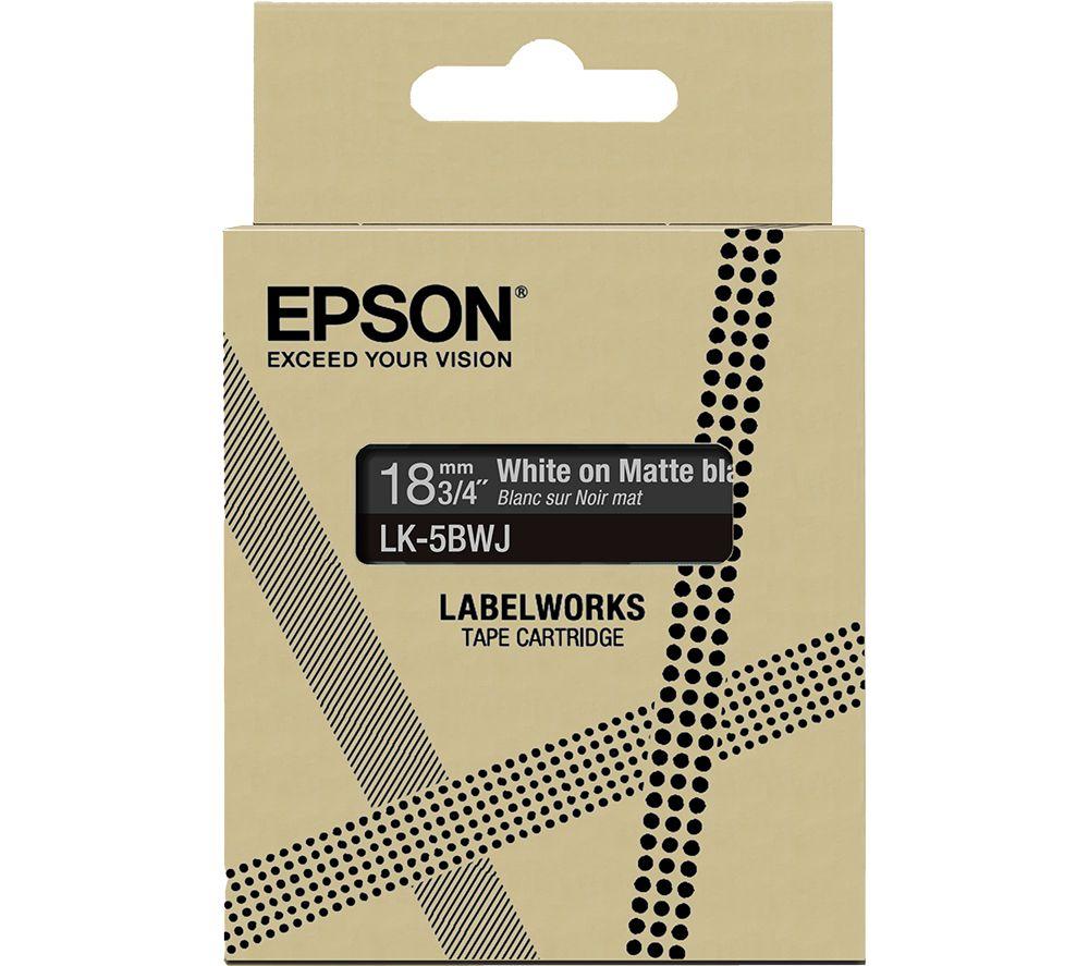 EPSON LK-5BWJ 18 mm Blank Tape
