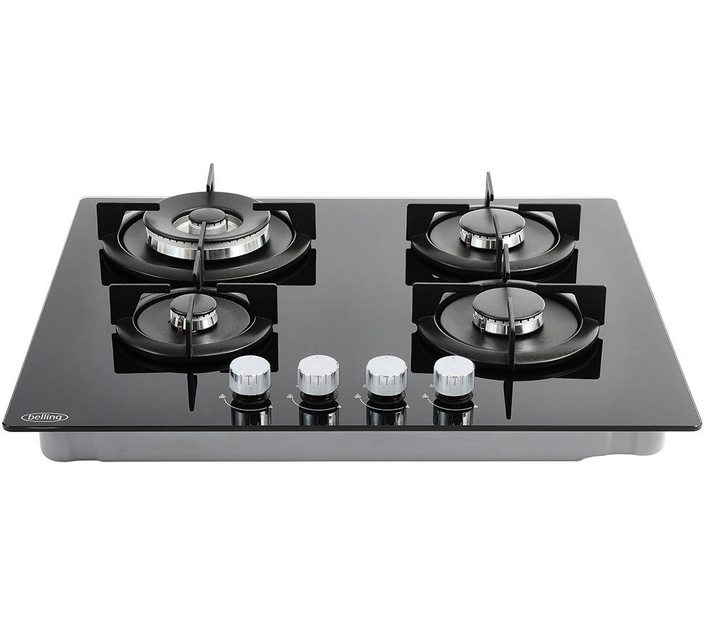 BELLING GTG603RI BLK 60 cm Gas Hob - Black image number 2 of 4