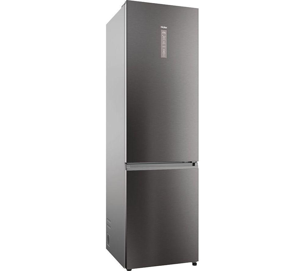 HAIER HDPW5620ANPD Smart 70/30 Fridge Freezer - Platinum Inox image number 2 of 26