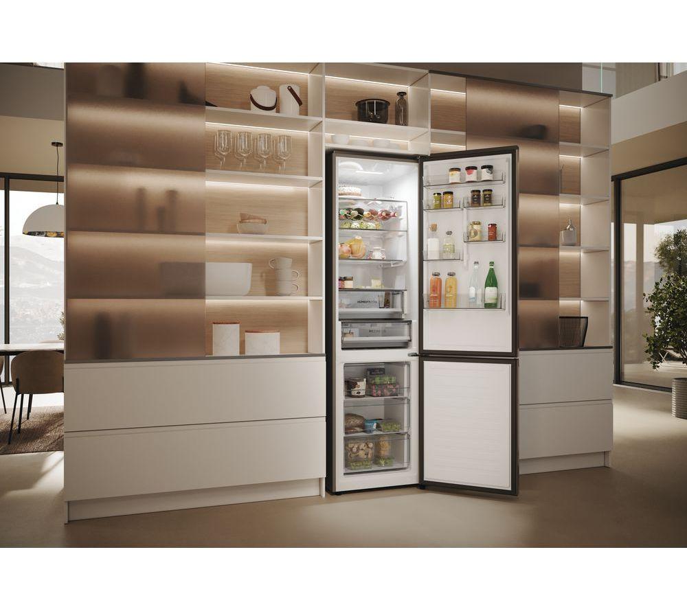 HAIER HDPW5620ANPD Smart 70/30 Fridge Freezer - Platinum Inox image number 15 of 26