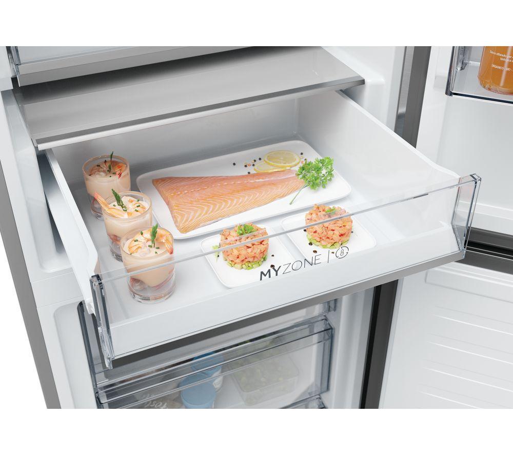 HAIER HDPW5620ANPD Smart 70/30 Fridge Freezer - Platinum Inox image number 19 of 26