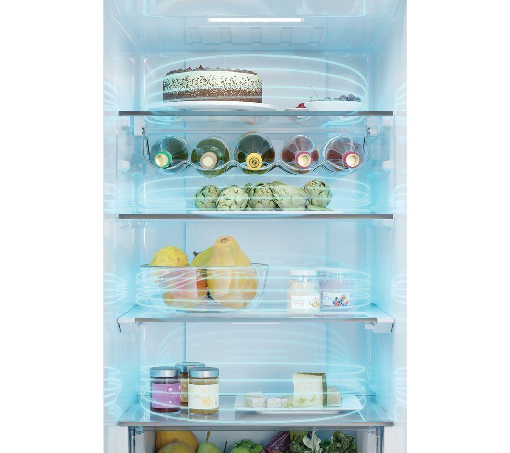 HAIER HDPW5620ANPD Smart 70/30 Fridge Freezer - Platinum Inox image number 24 of 26