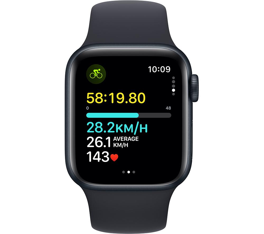 Buy APPLE Watch SE 2023 40 mm Midnight Aluminium Case with