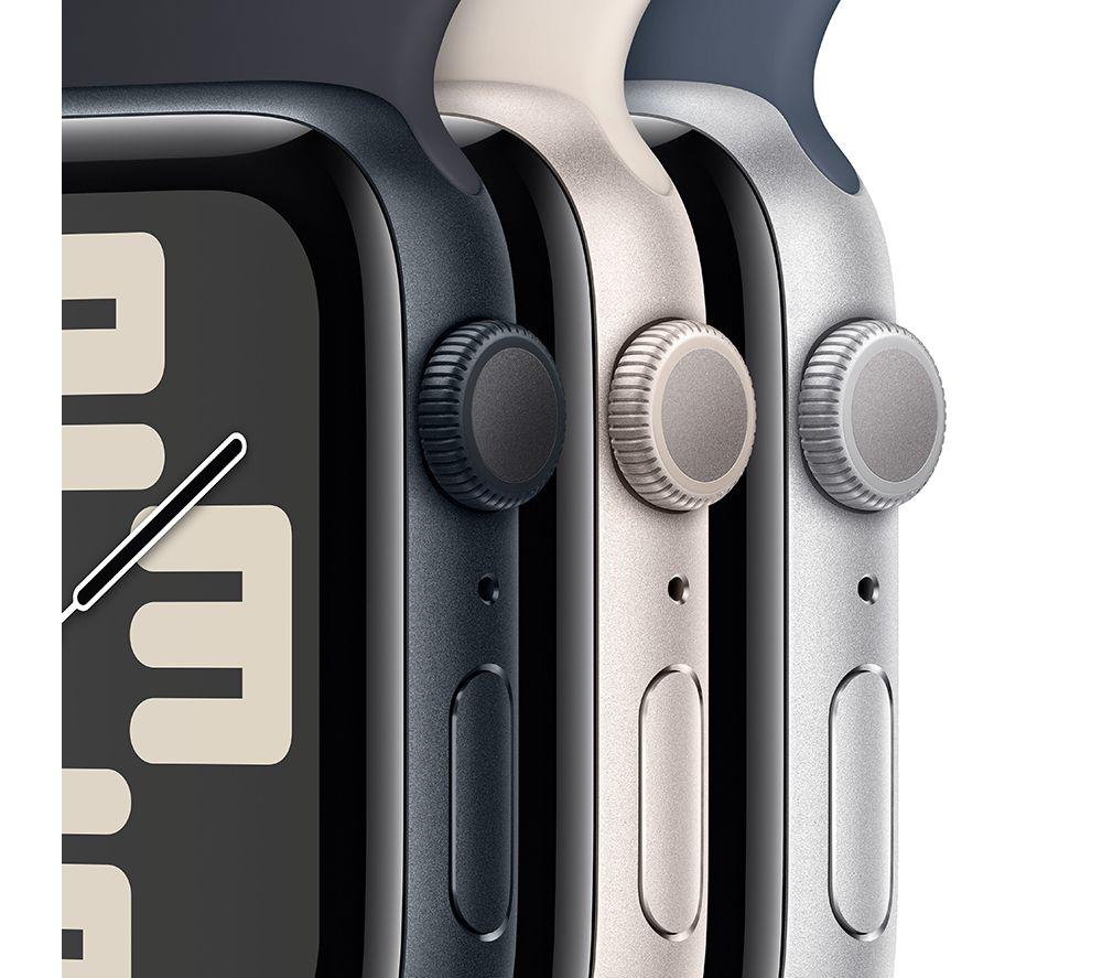 APPLE Watch SE (2023) - 44 mm Starlight Aluminium Case with Starlight Sport Loop - image 3