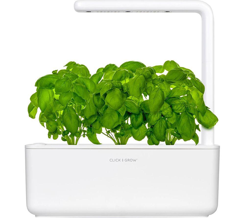 CLICK&GROW Smart Garden 3 Automatic Growing Pot - White, White