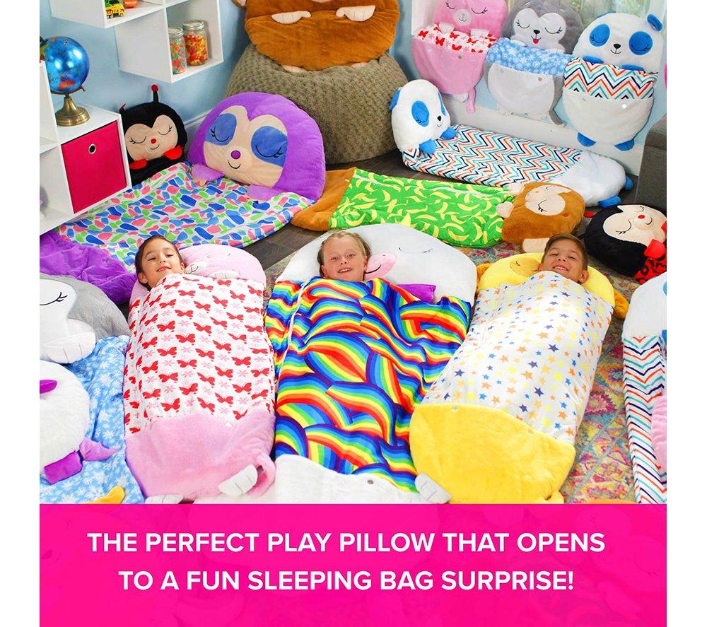 HAPPY NAPPERS Shark 2-in-1 Plush Toy & Sleeping Bag &ndash; Medium image number 9 of 10