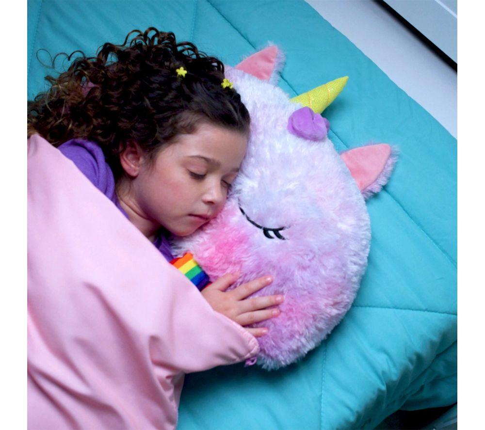 HAPPY NAPPERS Rainbow Unicorn 2-in-1 Plush Toy & Sleeping Bag &ndash; Medium image number 4 of 6